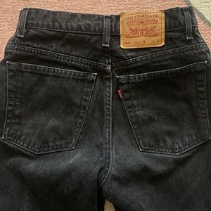 Vintage LEVI'S Black Denim Jeans